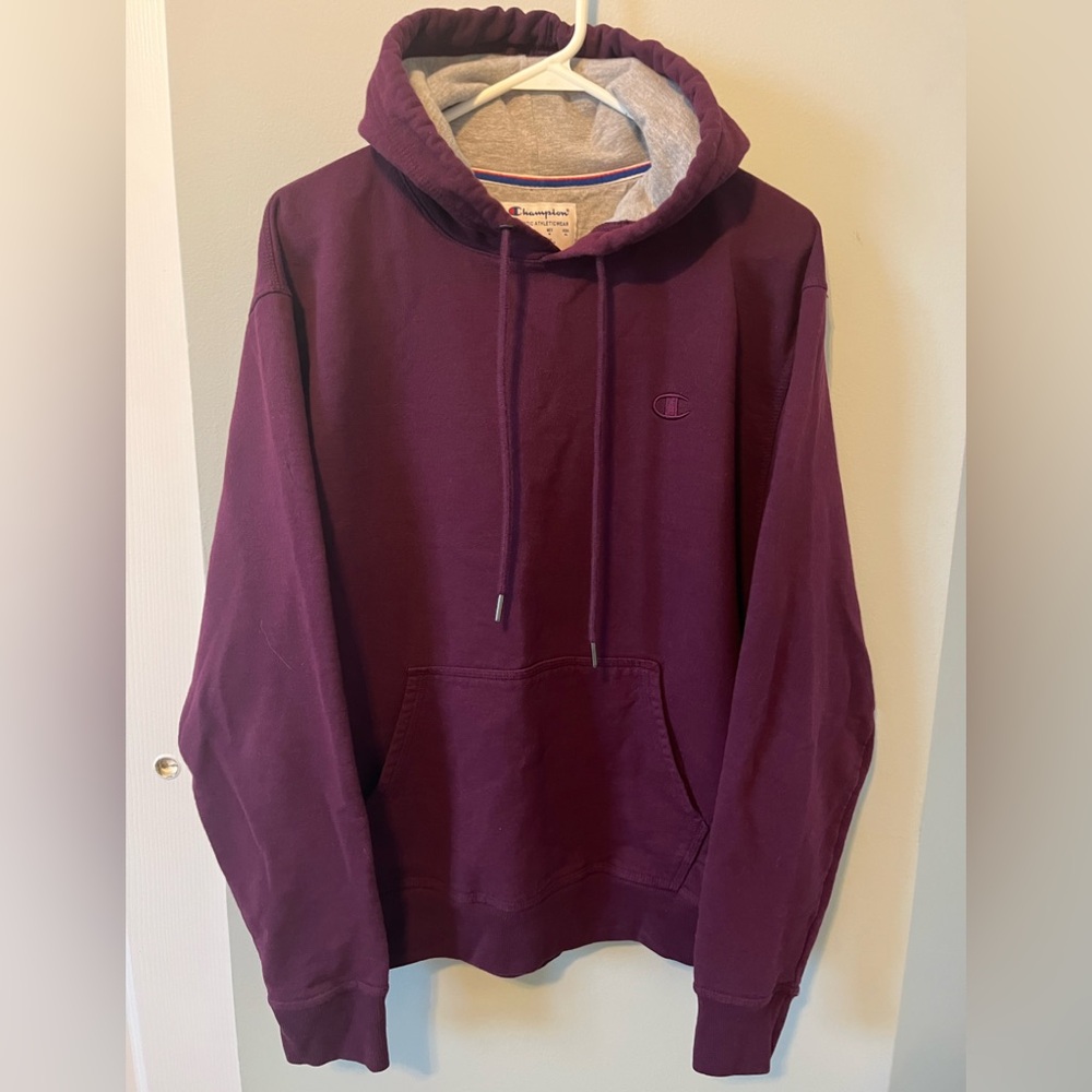 Champion Dark Purple Hoodie - Men’s Medium